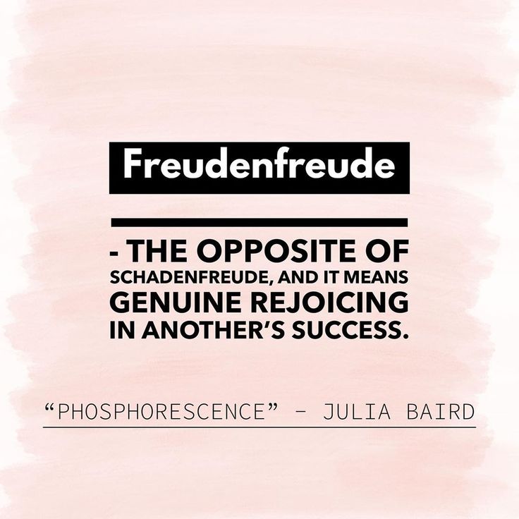 freudenfreude meaning