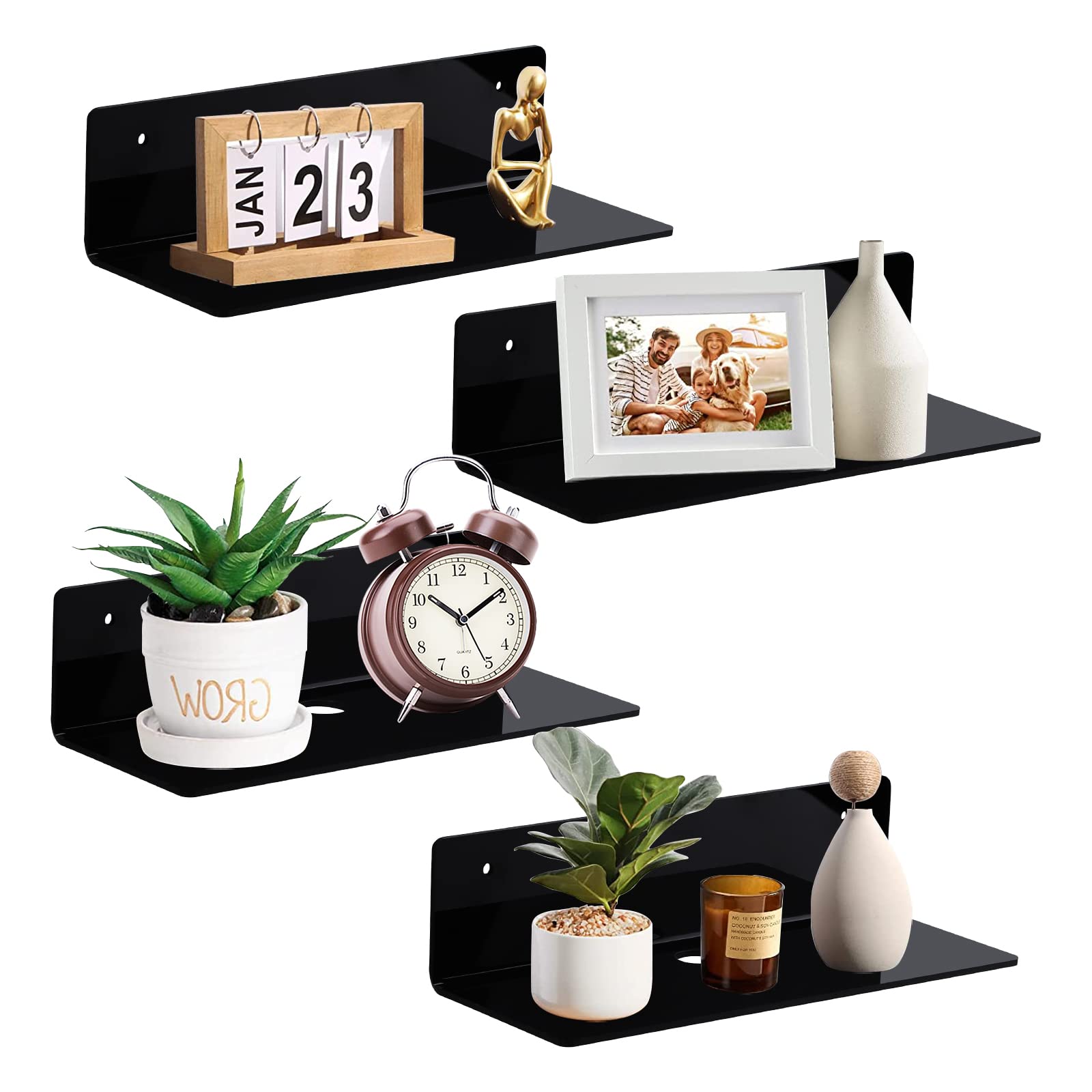 adhesive wall shelf