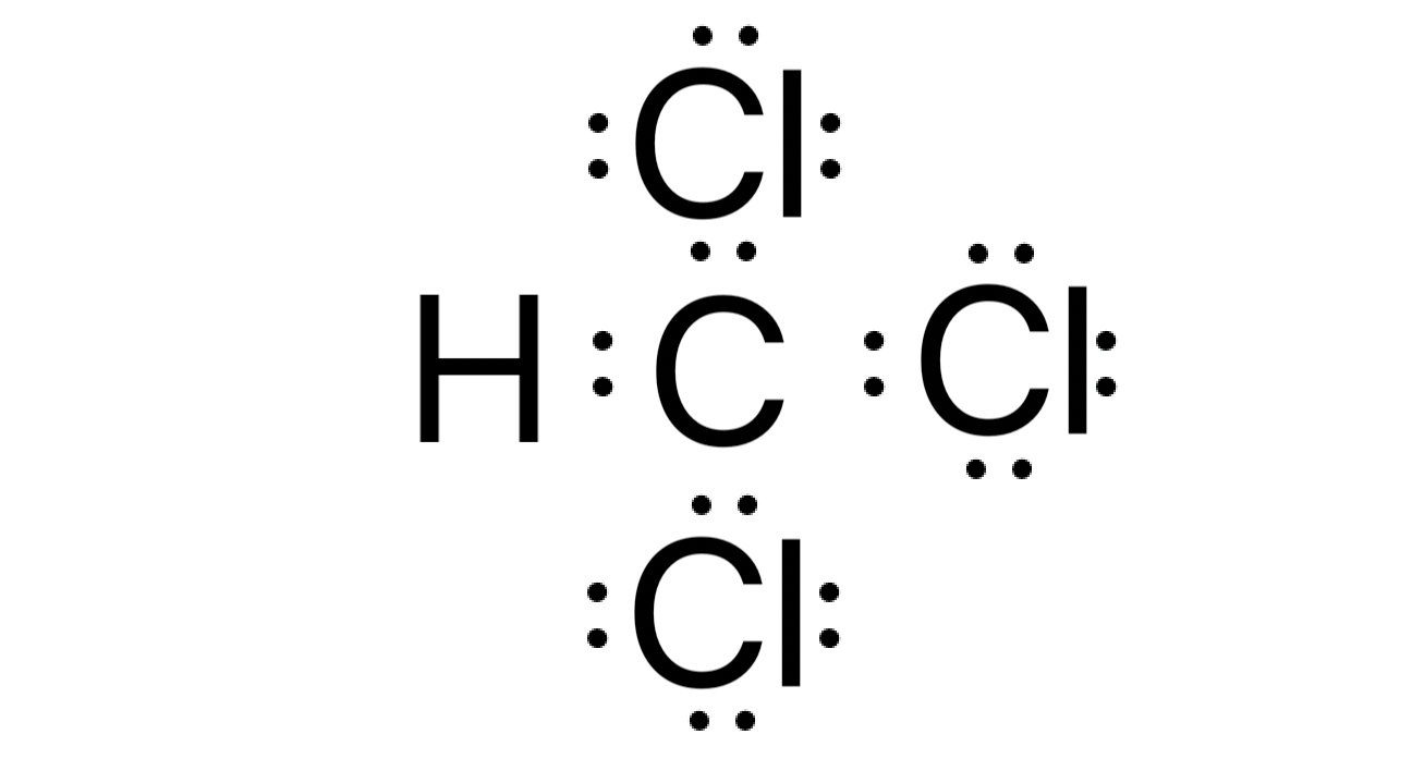 lewis dot structure for chcl3