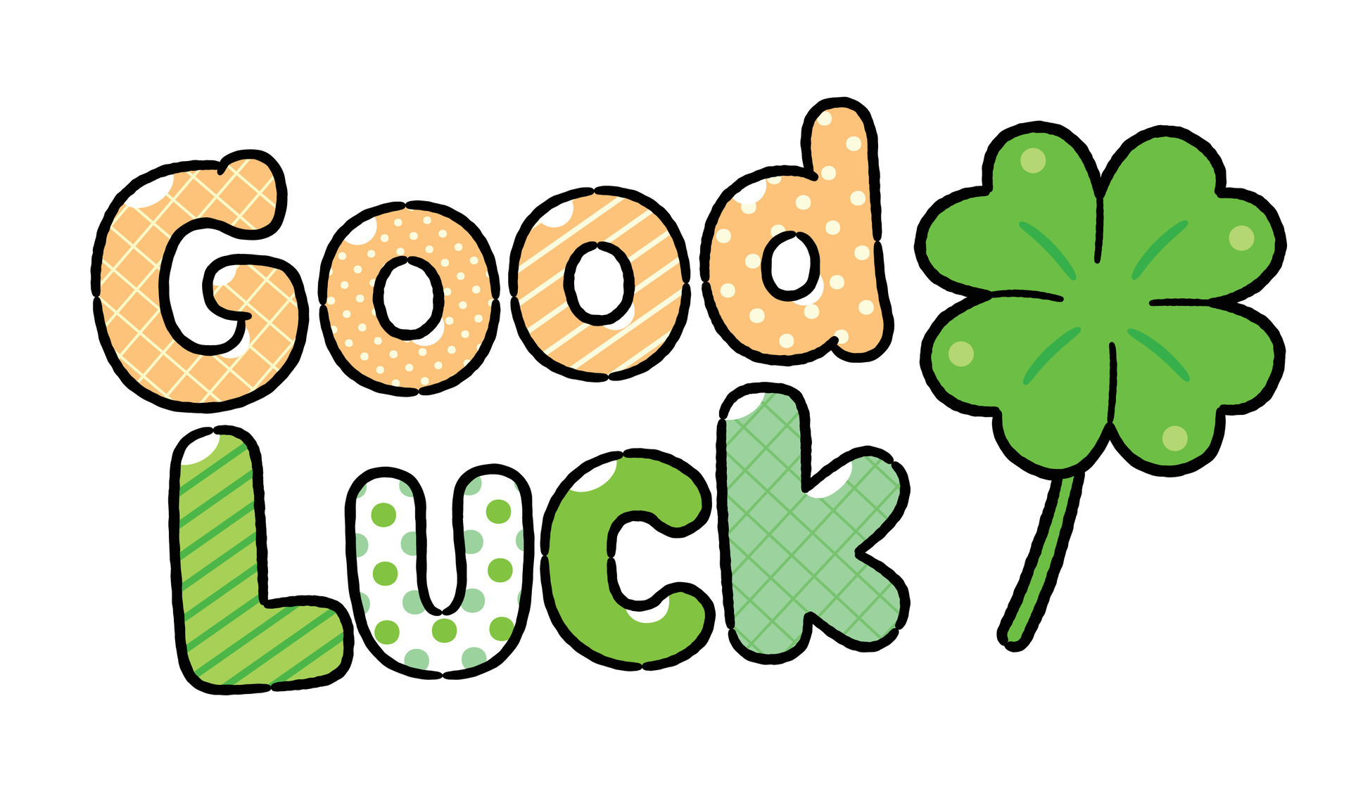 good luck clip art