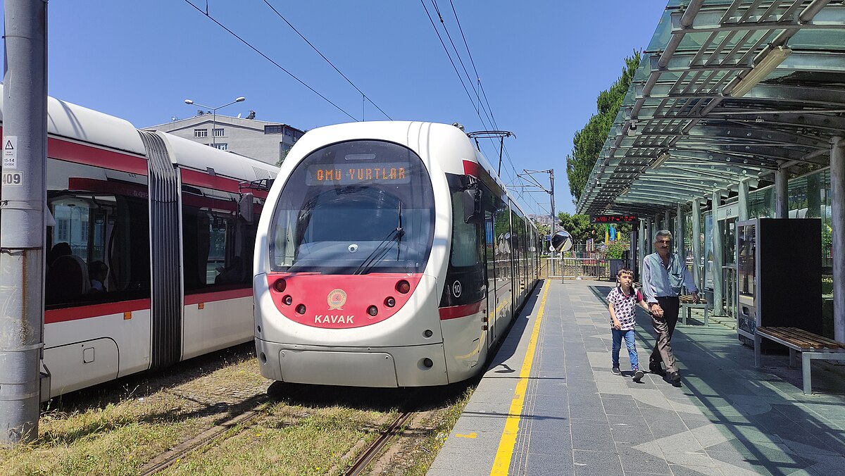 samsun tramvay güzergahı