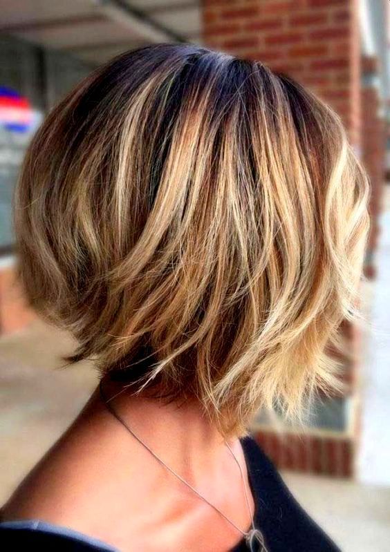 short layered bob hairstyle