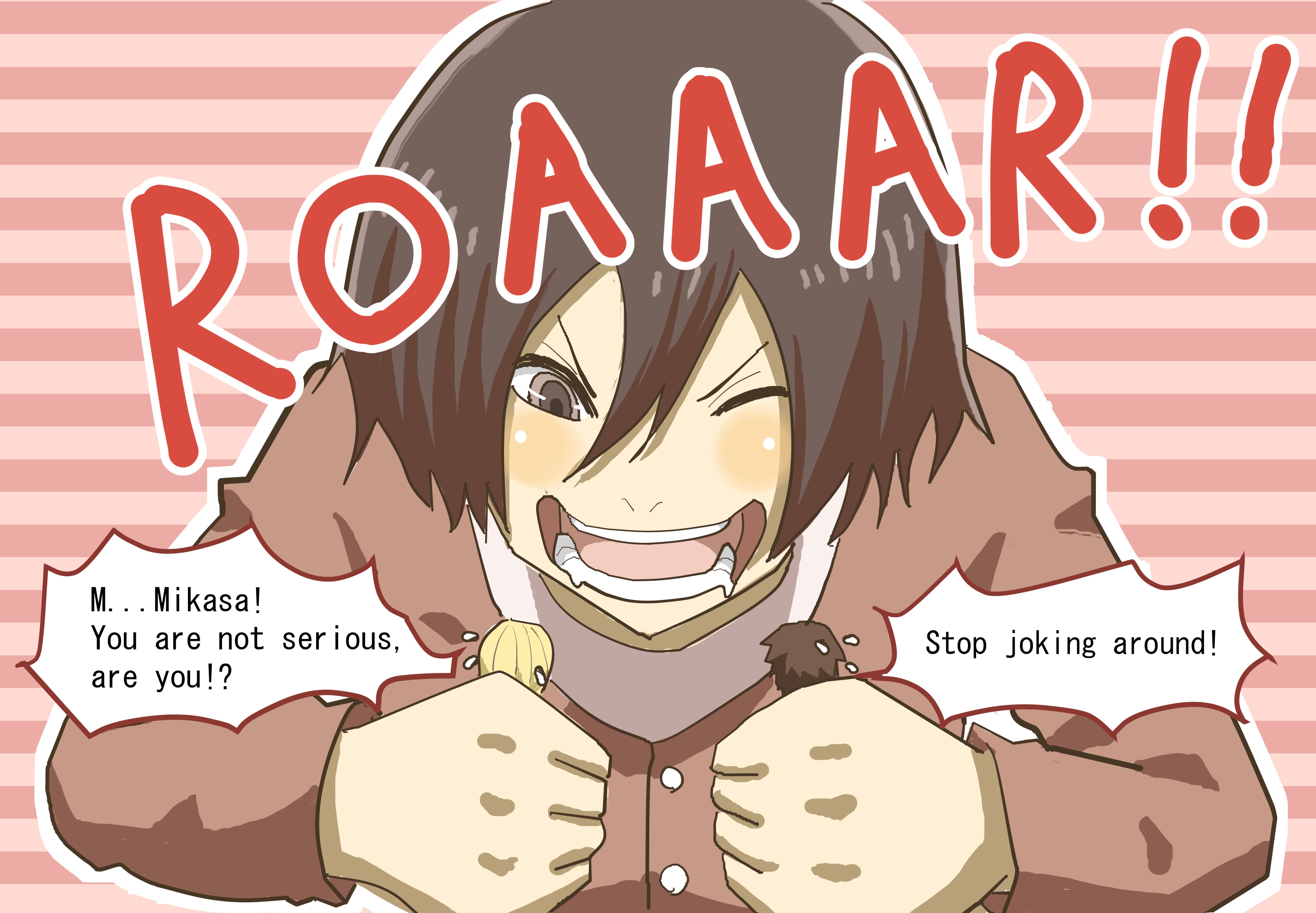 mikasa vore