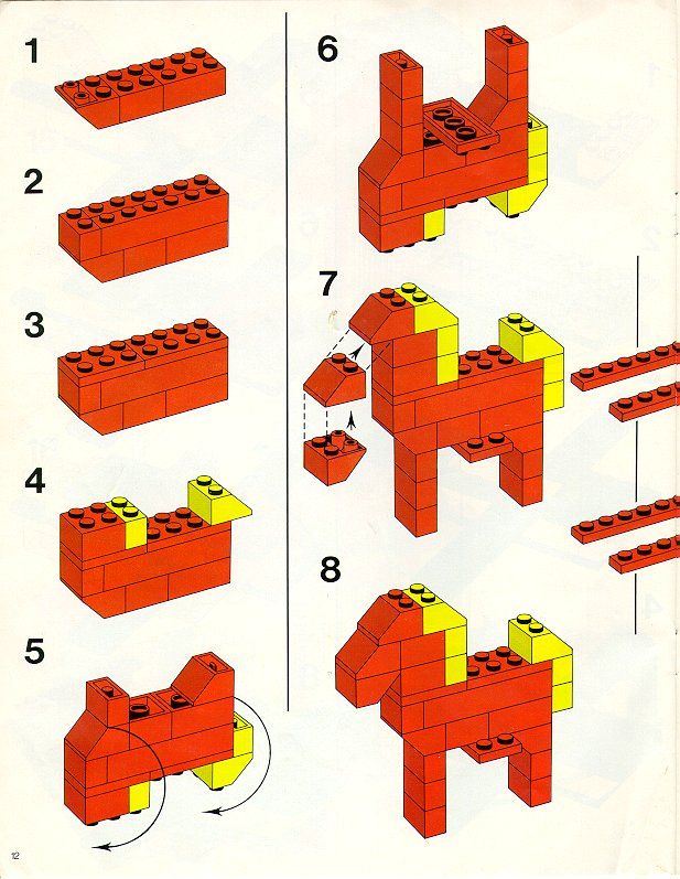 simple lego instructions