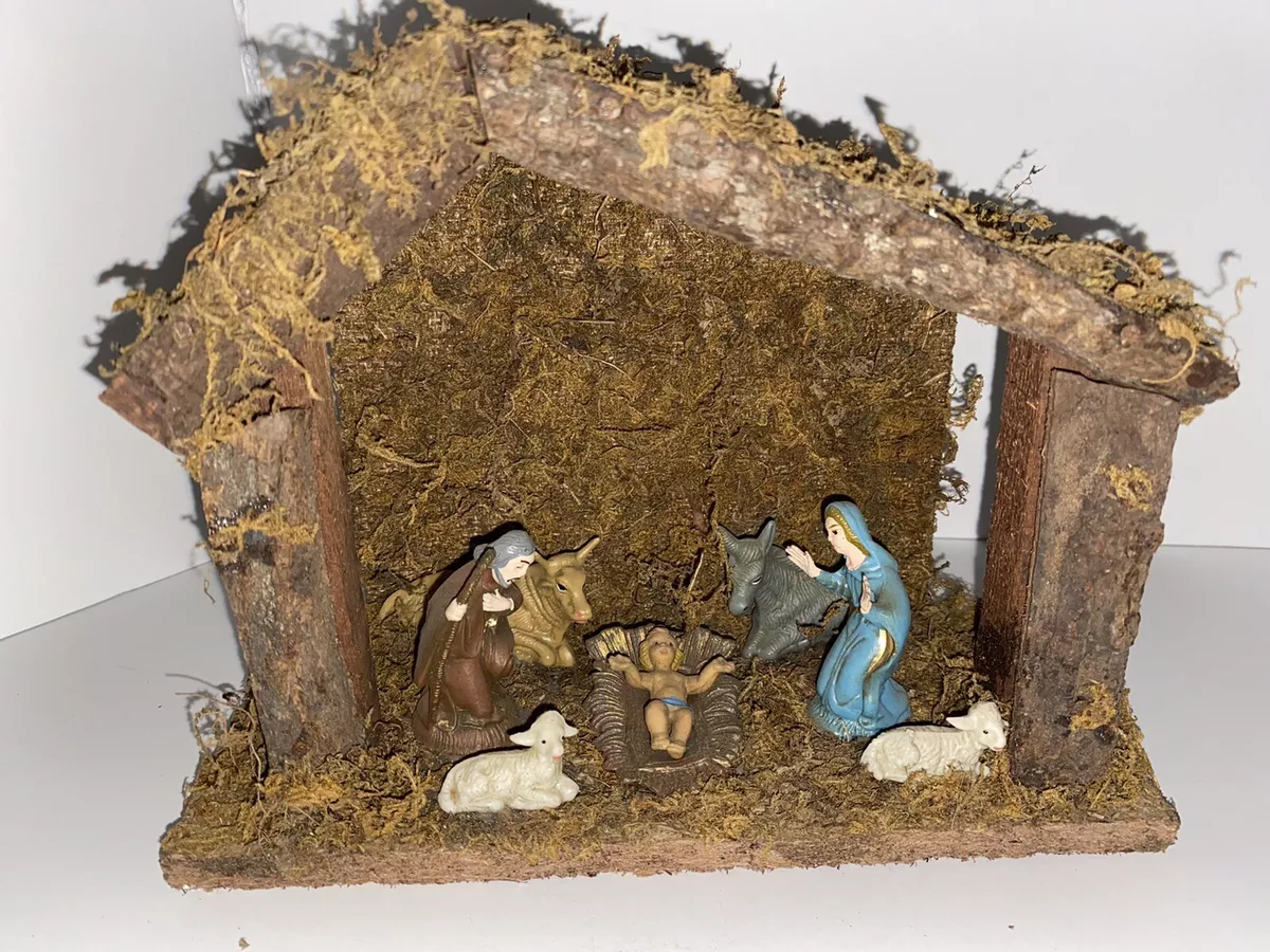 1970s nativity set