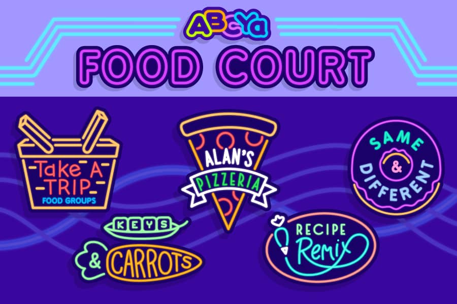 abcya take a trip food groups