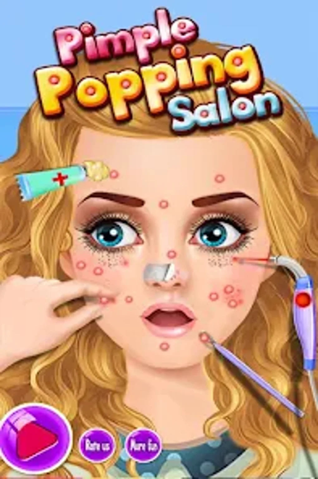 pimple popping game online