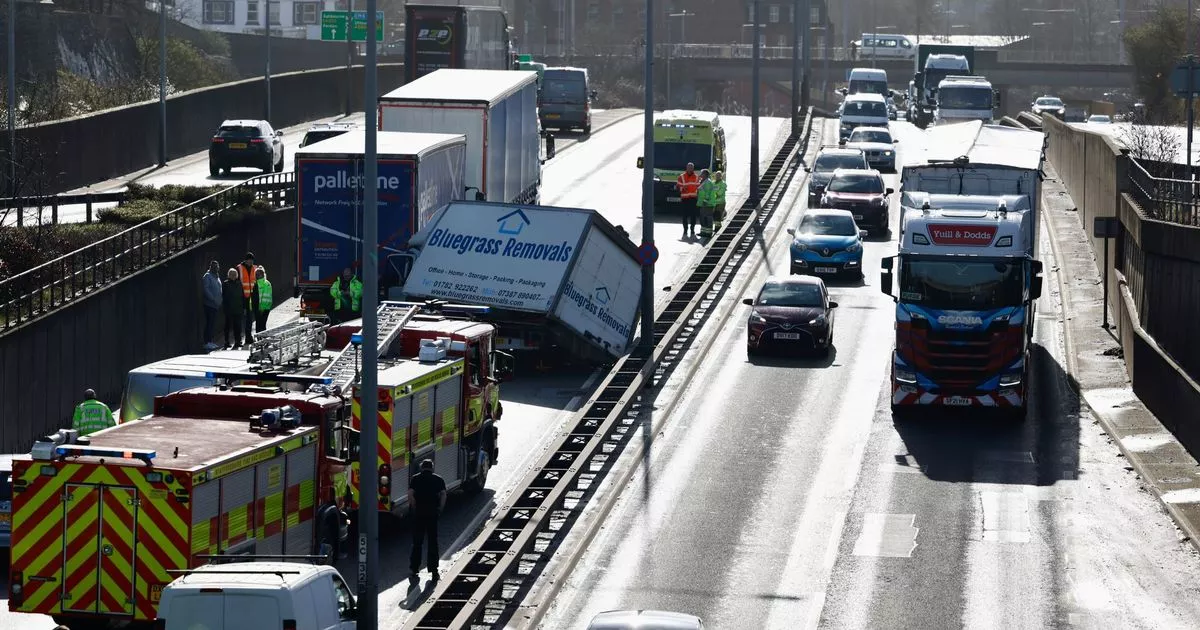 accident on a500