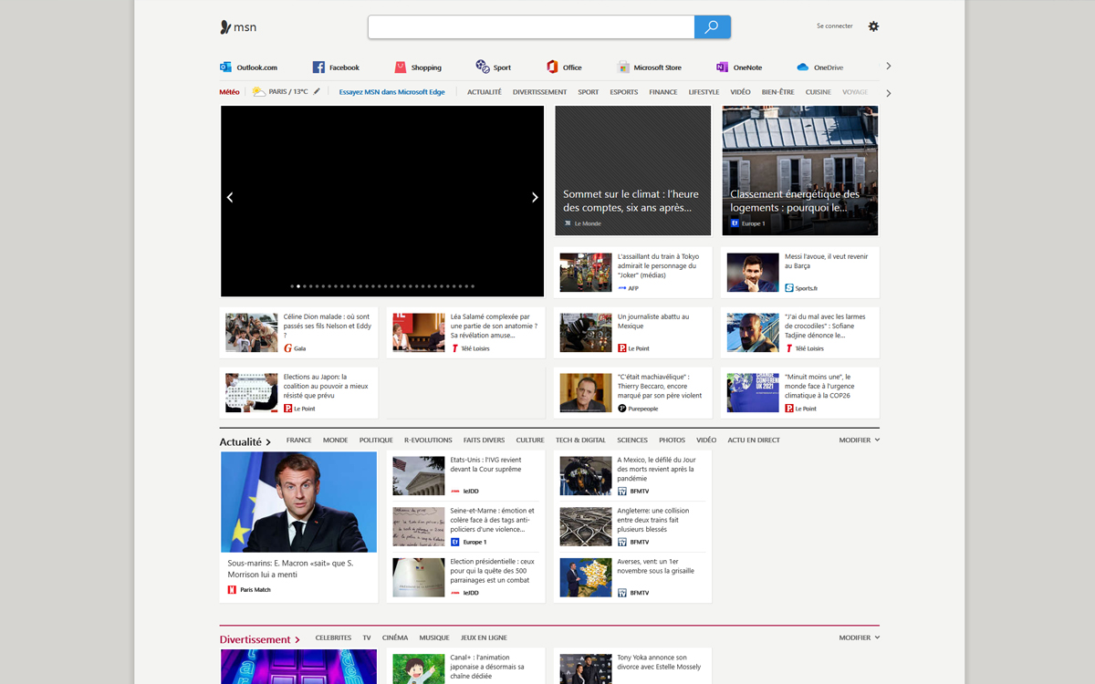 actualité msn