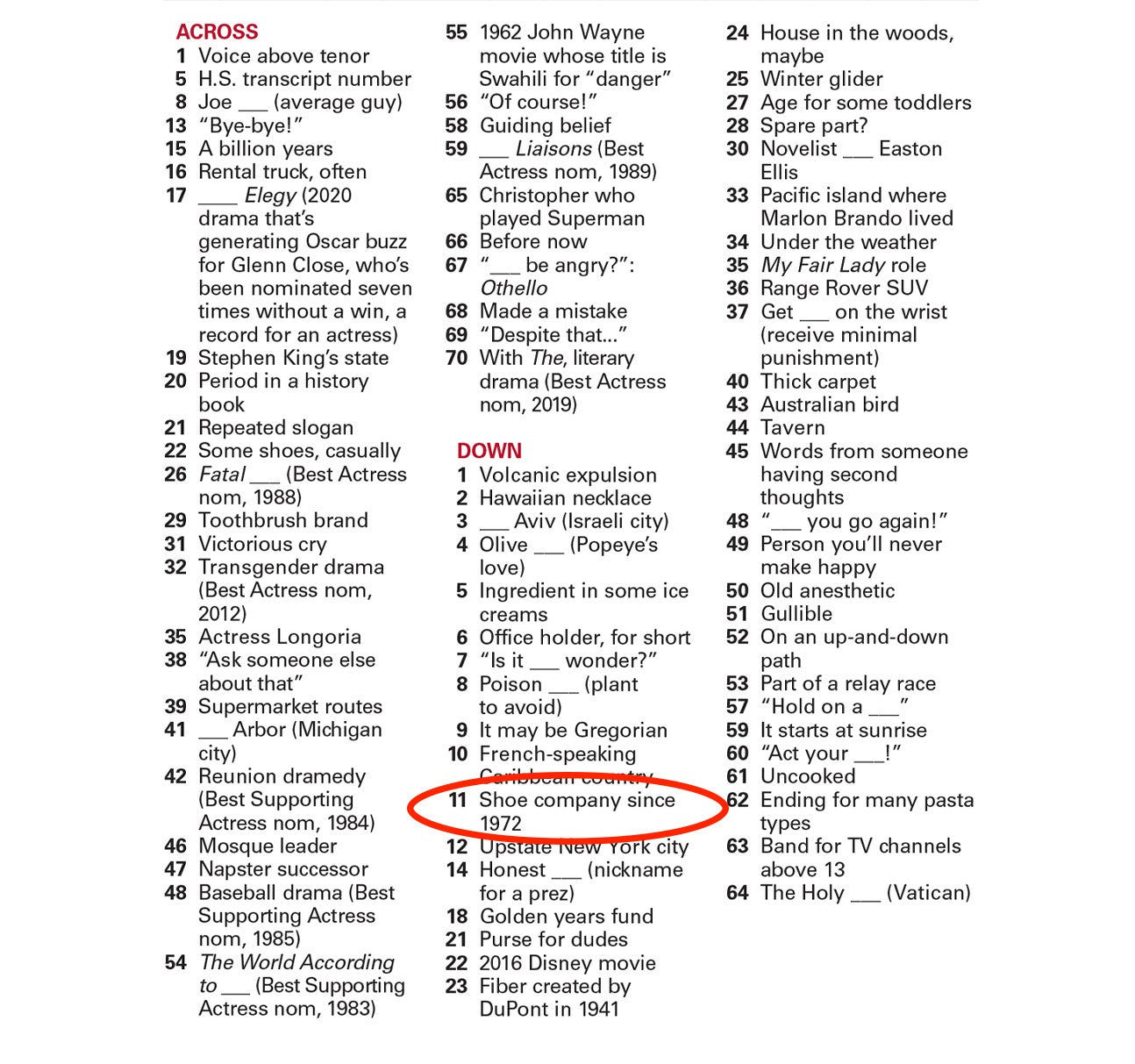 mosque leadership crossword