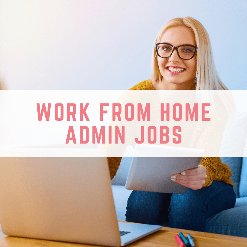 admin work from home jobs