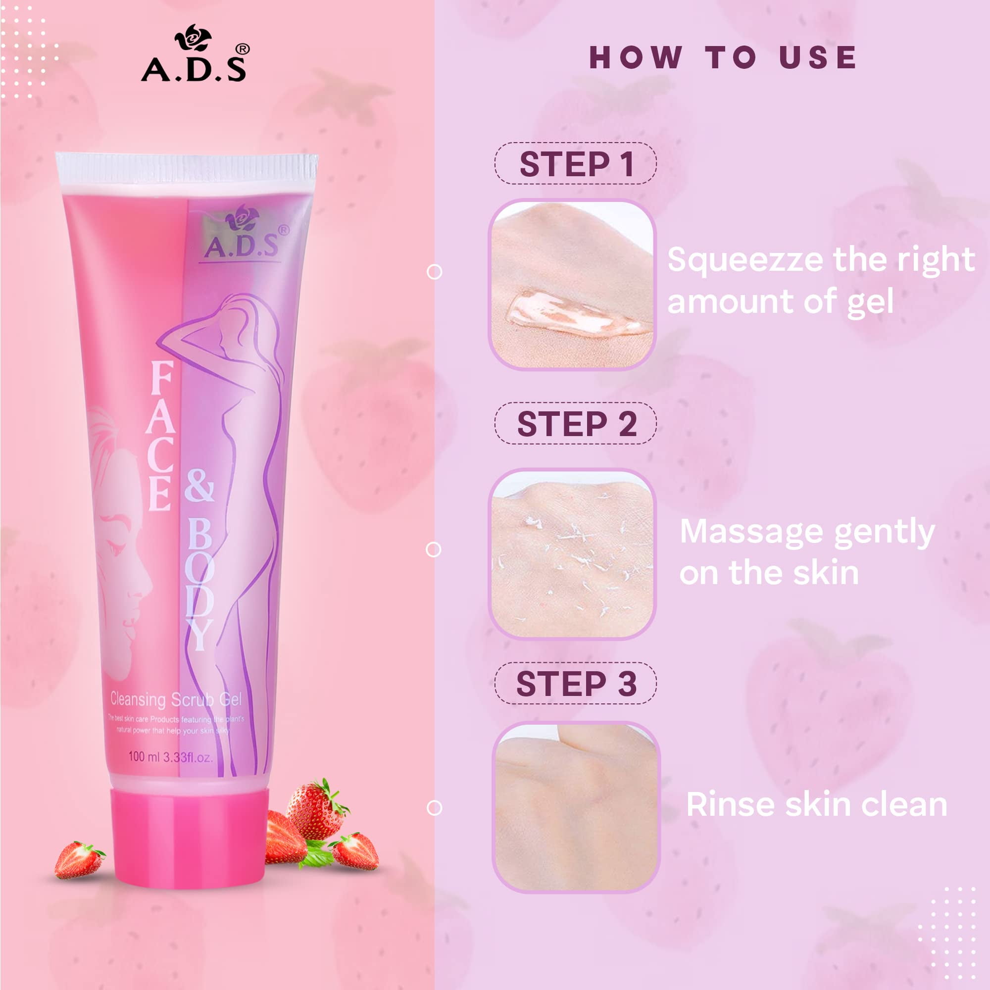 ads face and body scrub