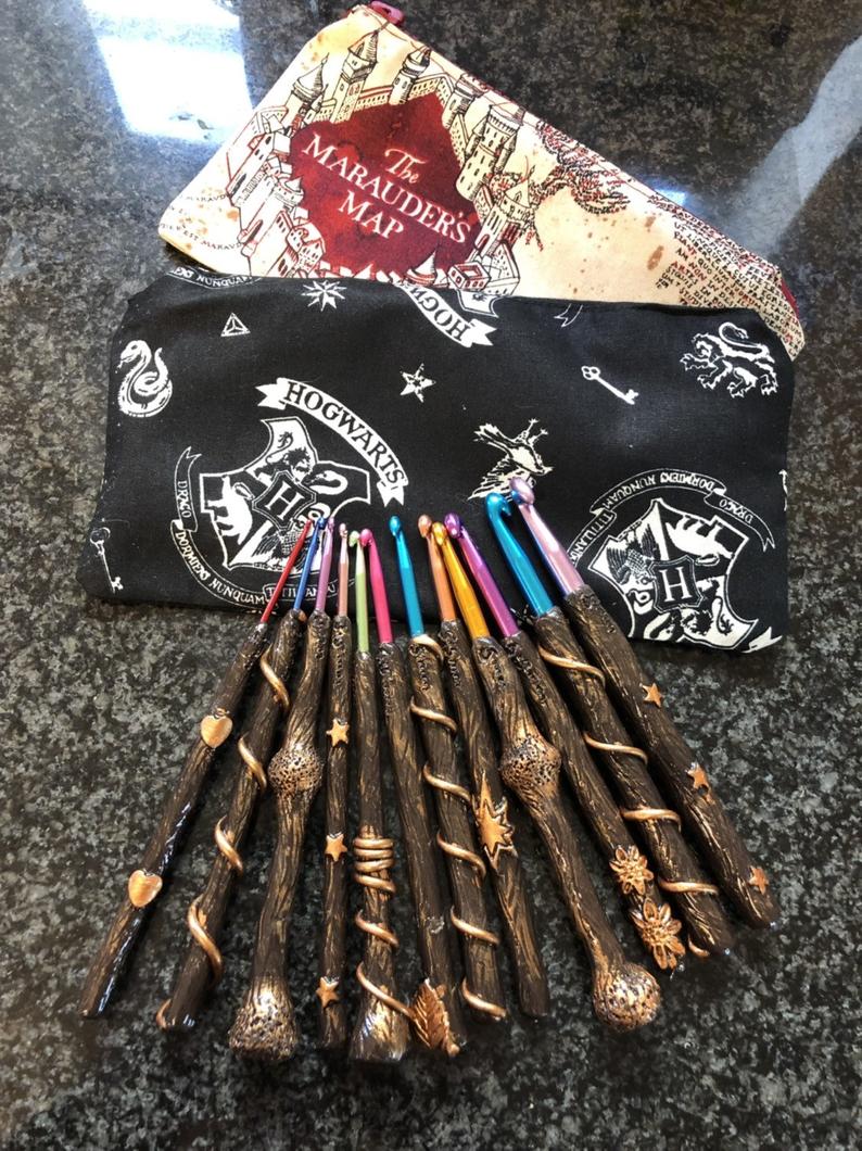 harry potter crochet hooks