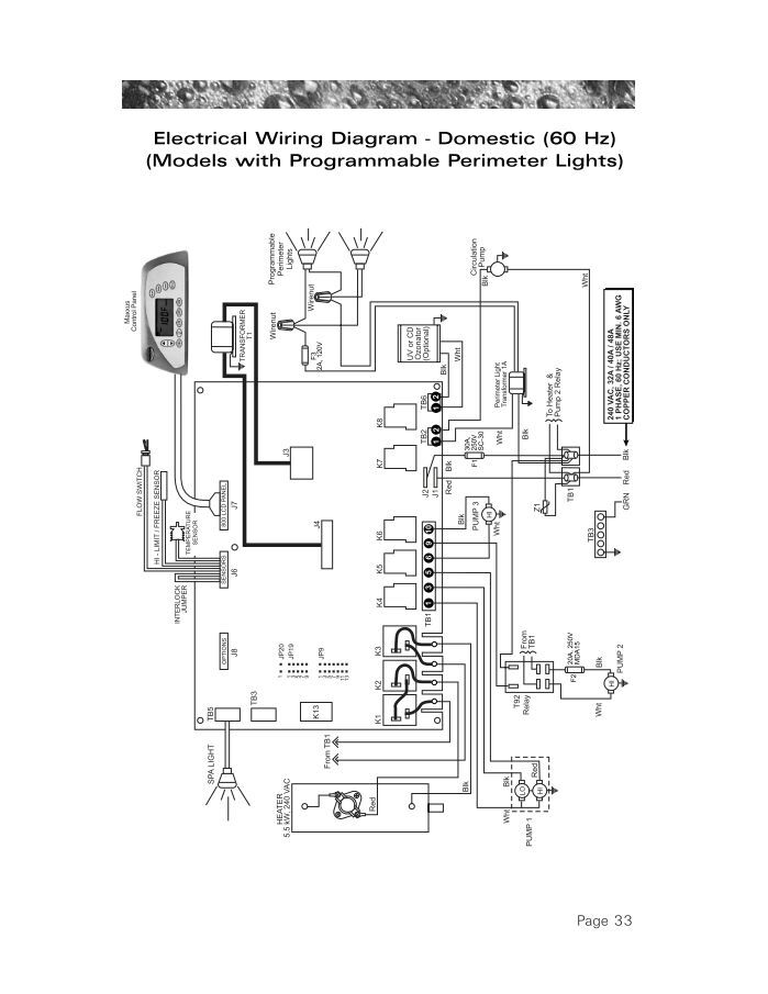 sundance spa wiring diagram