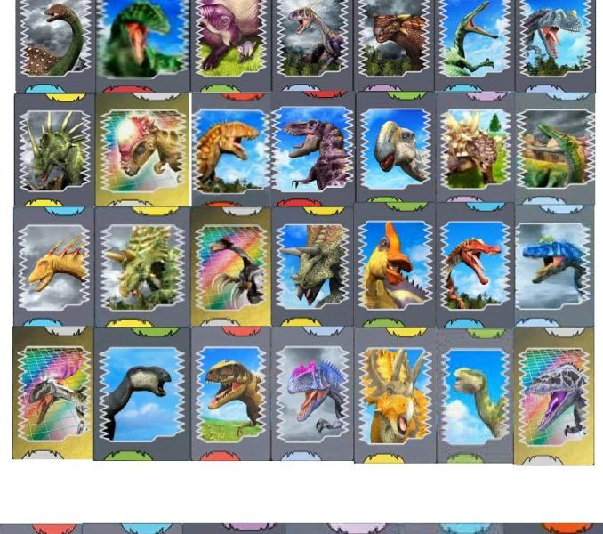 card dinosaur king