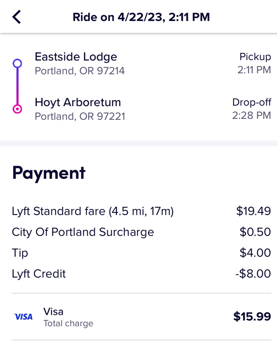 lyft rate calculator