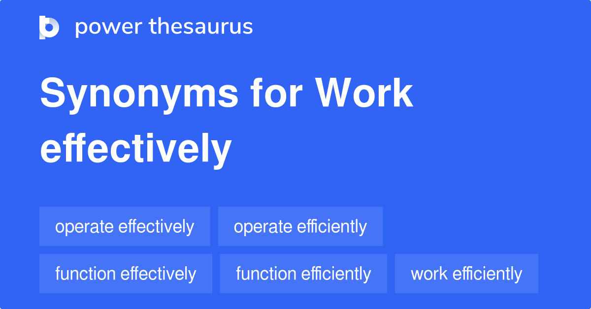 worked on thesaurus