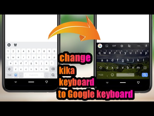 delete kika keyboard