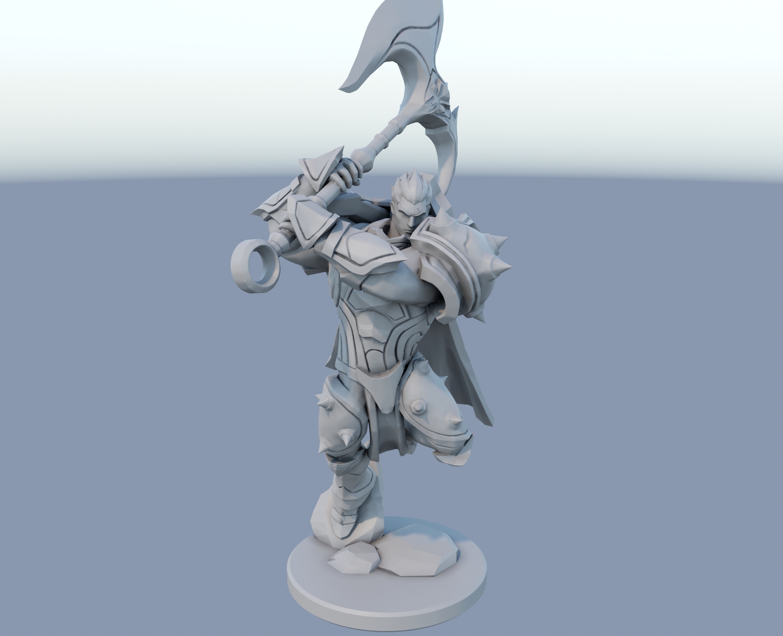 darius 3d model