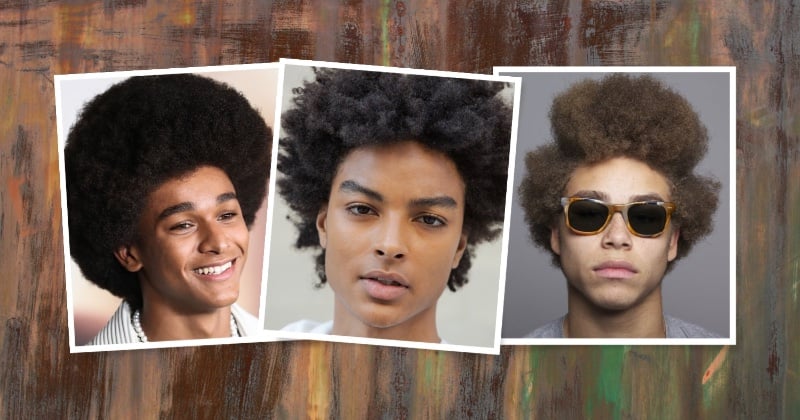 afro hairstyles men