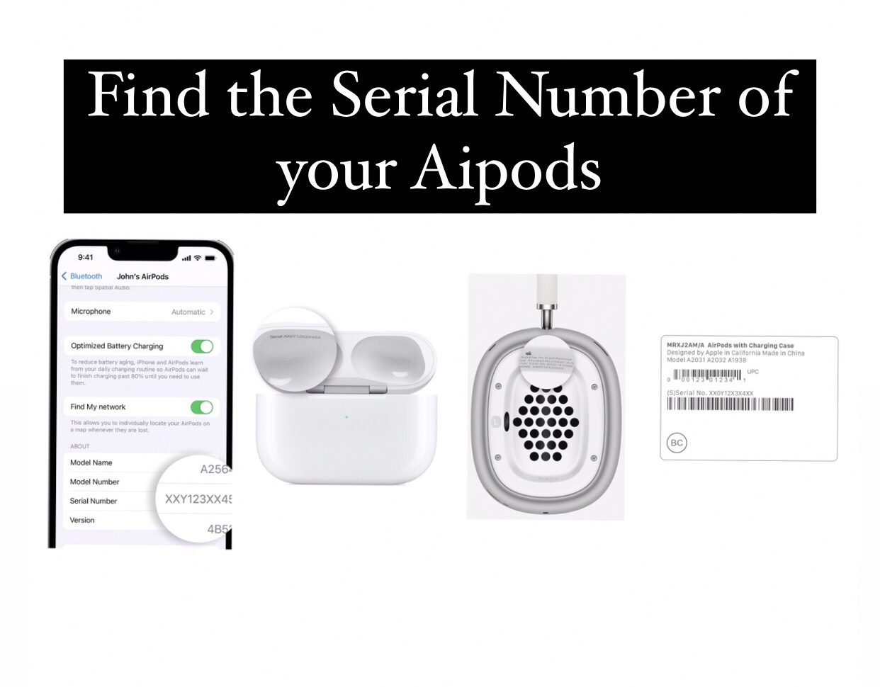 airpods pro 2 serial number check