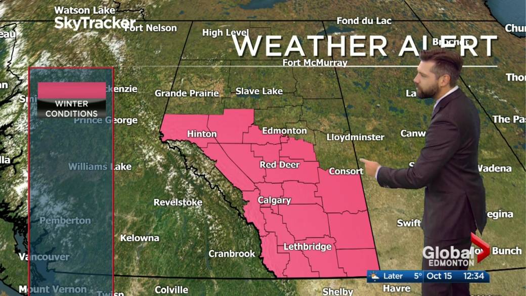 alberta weather predictions