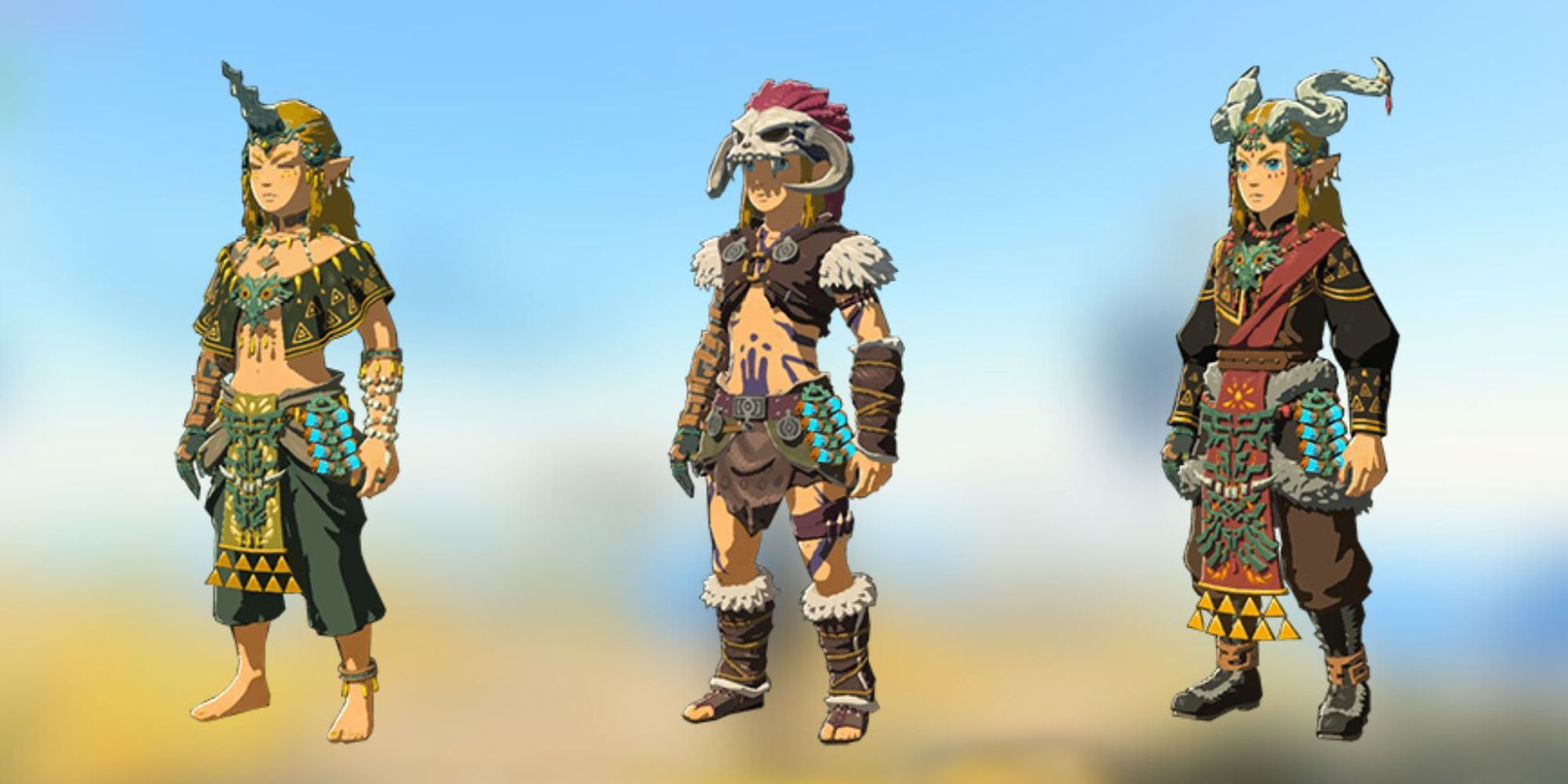 all armor sets totk