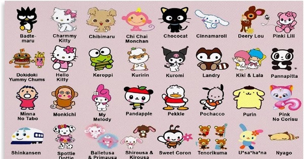 all sanrio characters names