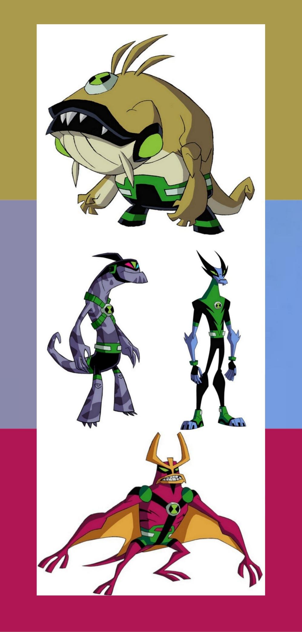 all ultimate aliens in ben 10 omniverse