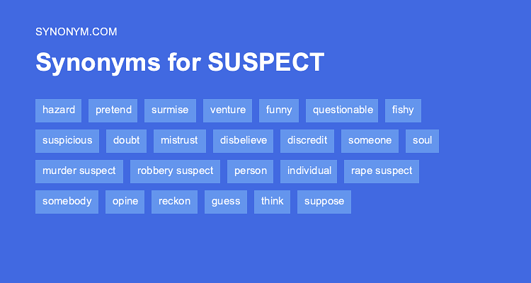 alleged synonyms