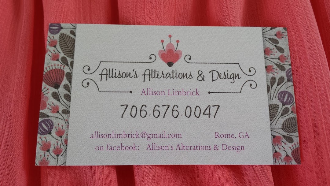 allisons alterations