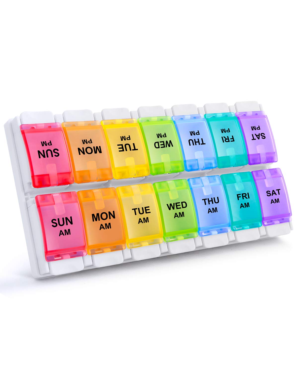 am pm weekly pill organizer