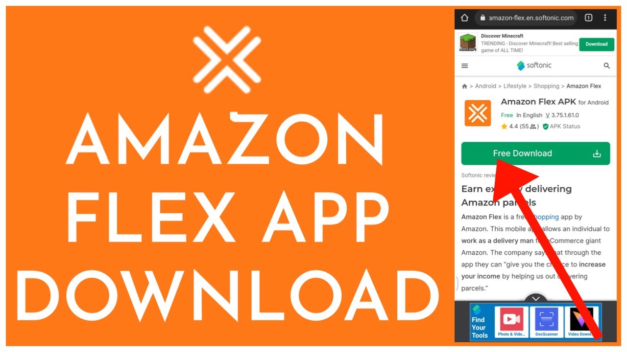 amazon flex app download android