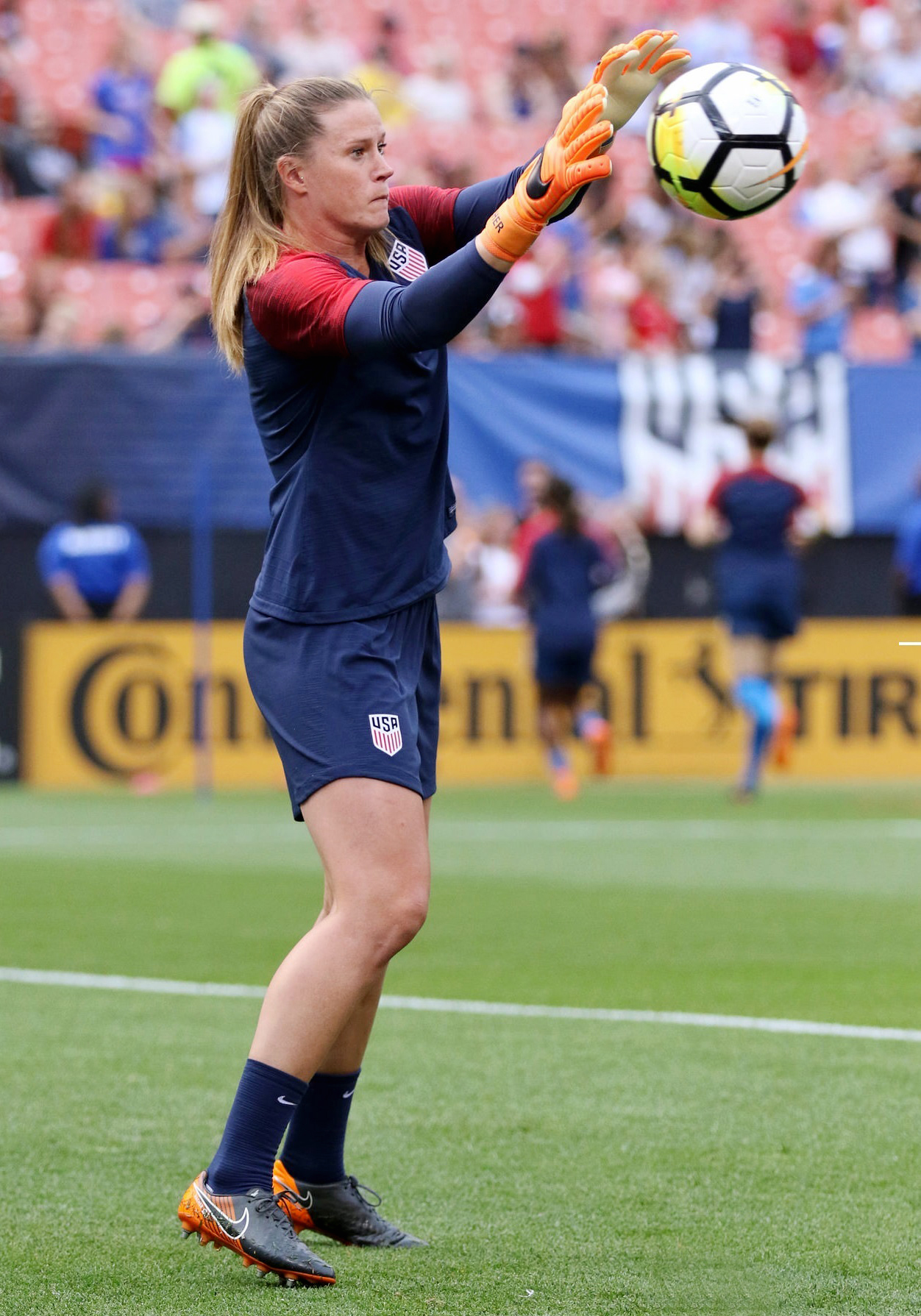 american womens goalkeeper