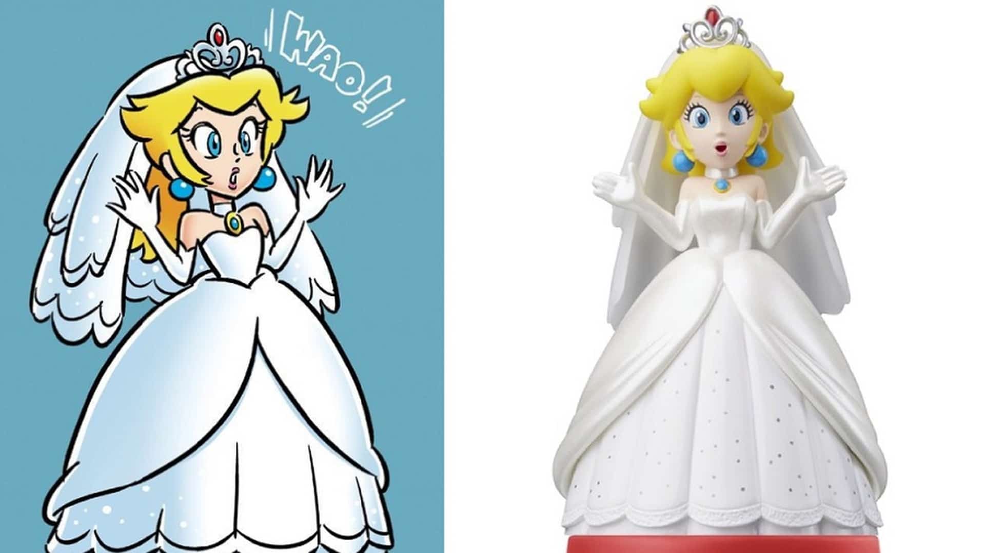 amiibo peach novia