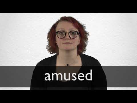 amused synonym