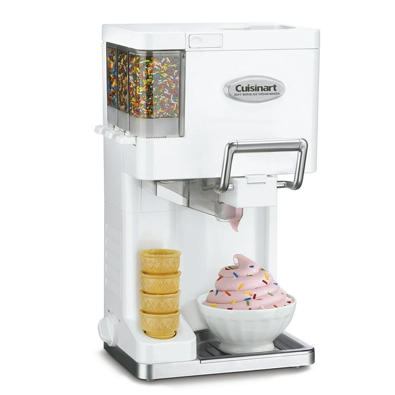 an ice cream machine produced 45