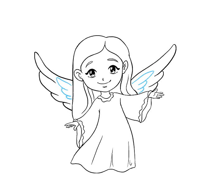 angel draw easy