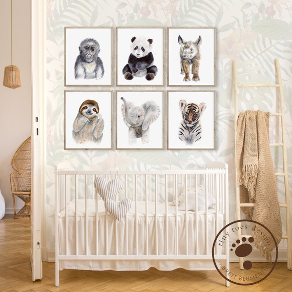 animal themed nursery ideas