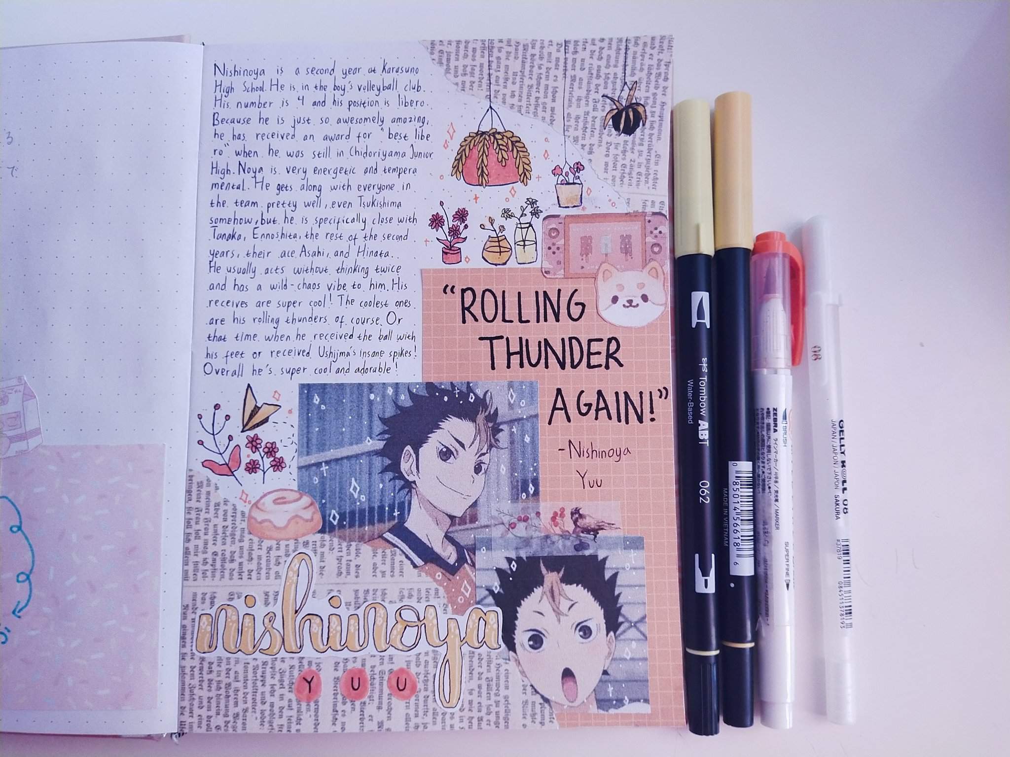 anime journal