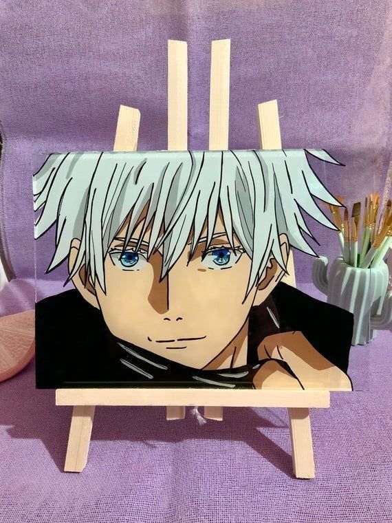 anime on canvas