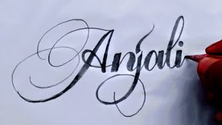 anjali calligraphy