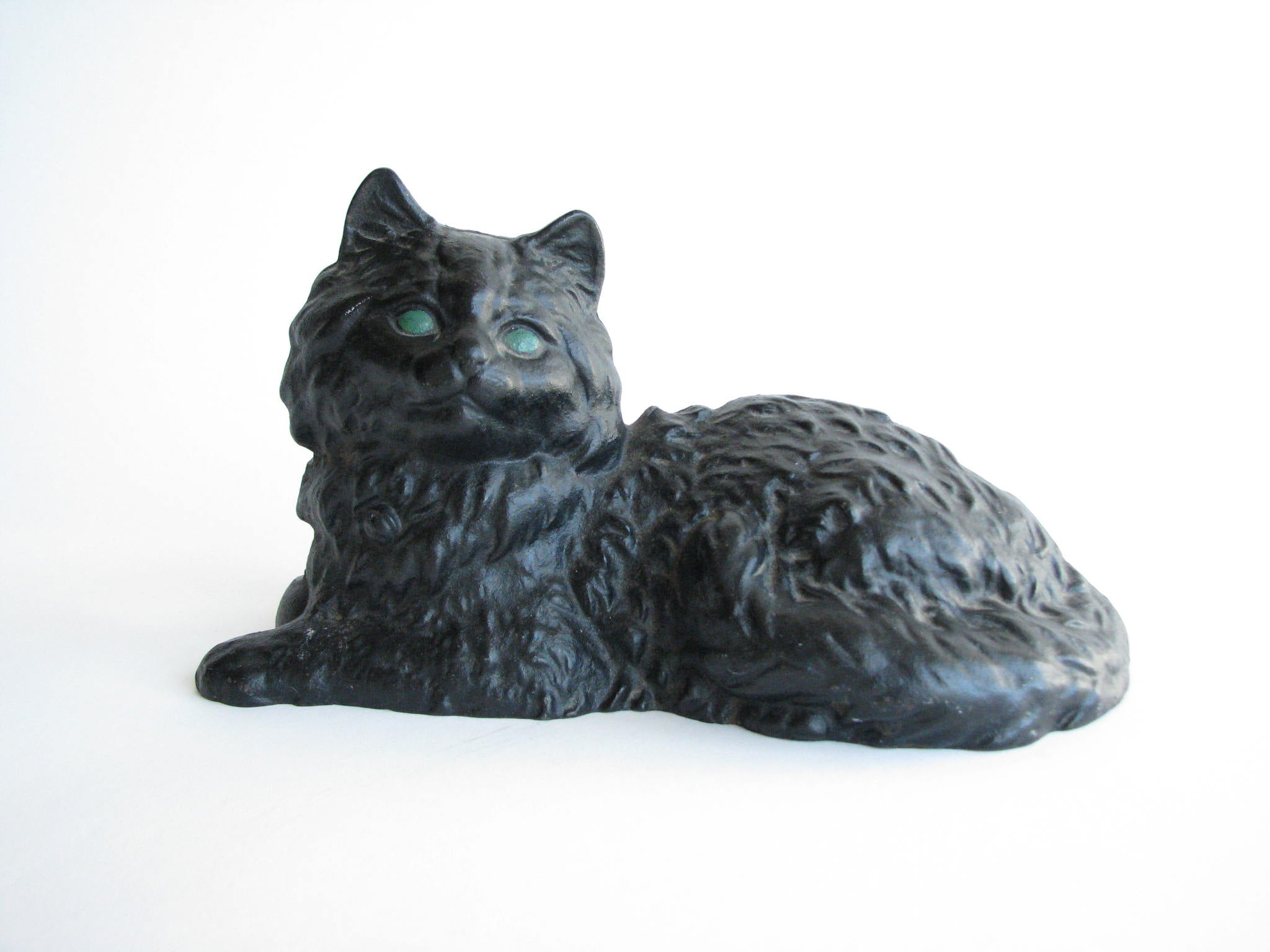 antique cast iron cat