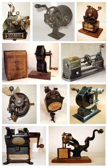 antique pencil sharpener