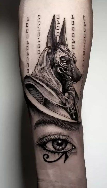 anubis tattoo