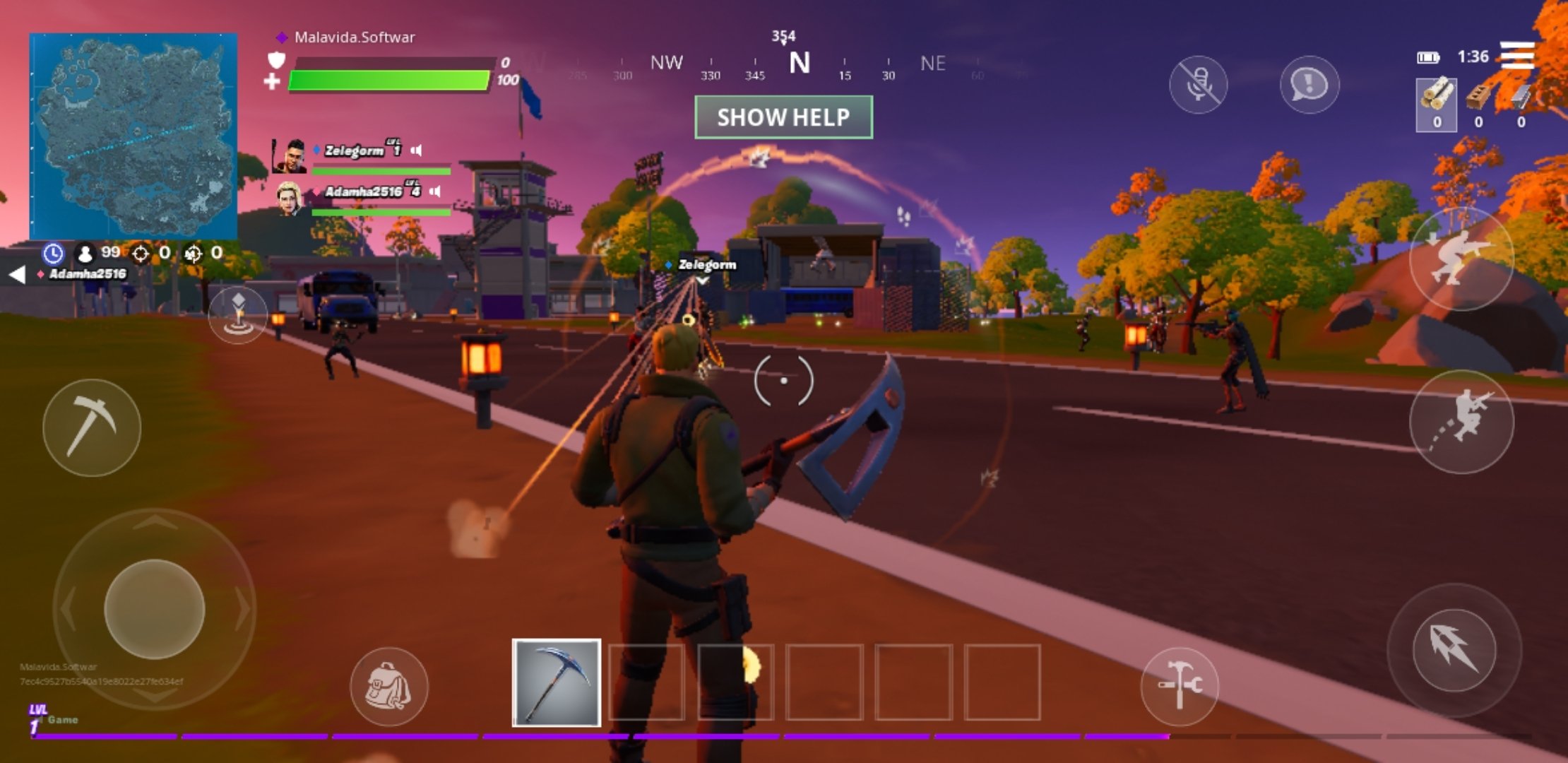 apk de fortnite para android chino