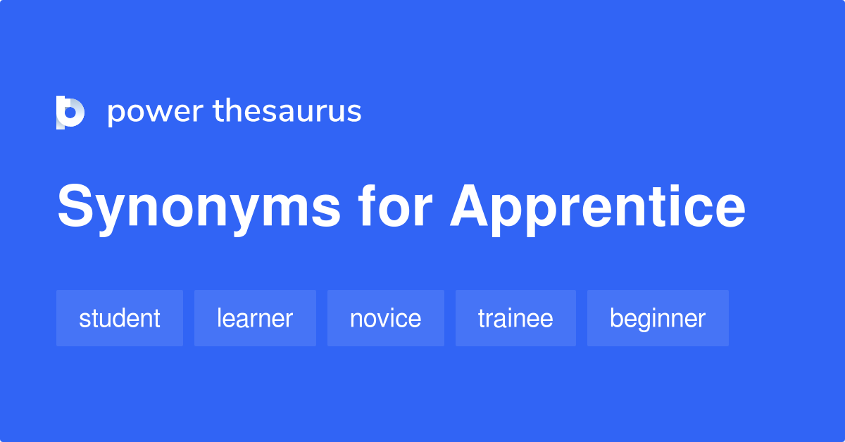 apprentice synonym