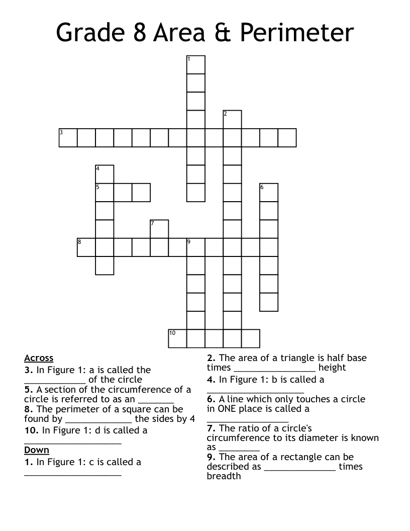 area crossword clue