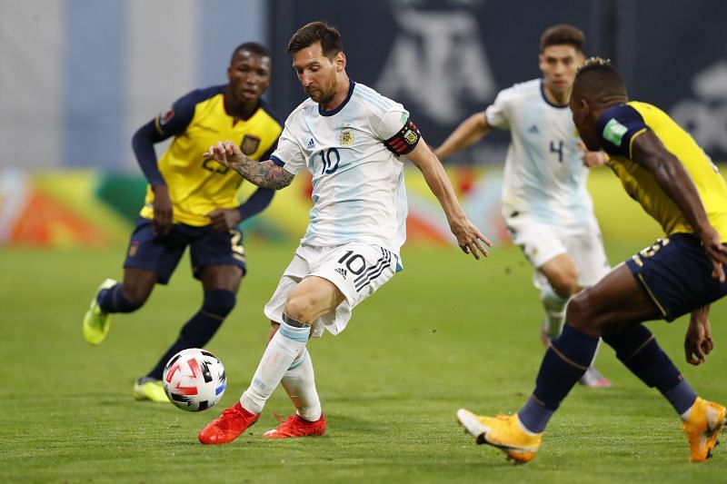 argentina national football team vs ecuador national football team stats