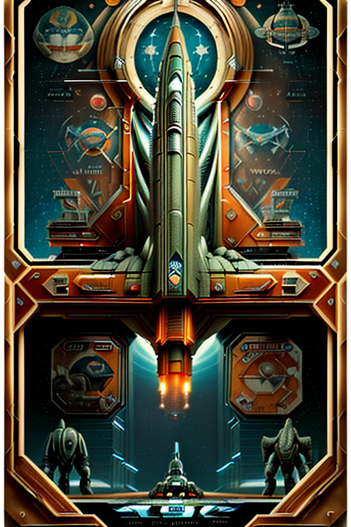 art deco sci fi